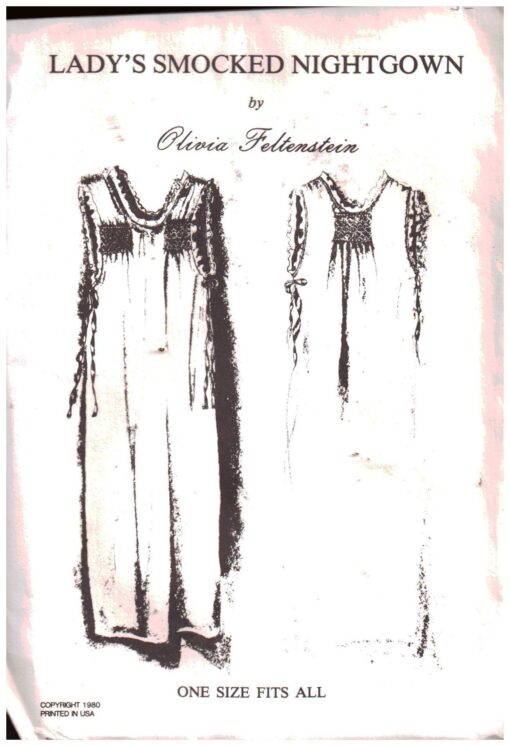 Olivia Feltenstein Ladys Smocked Nightgown