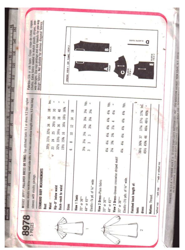 Simplicity 8978 1