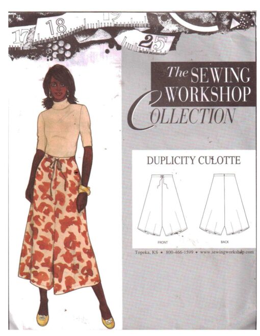 The Sewing Workshop Duplicity Culotte