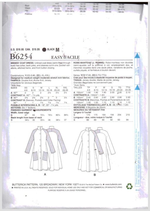 Butterick B6254 1