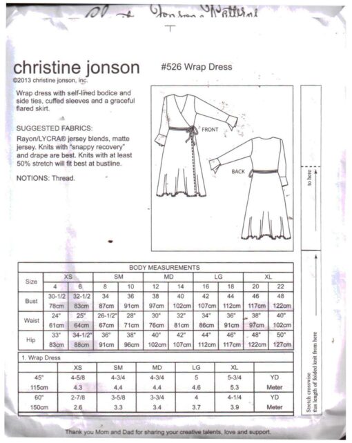 Christine Jonson Patterns 526 1