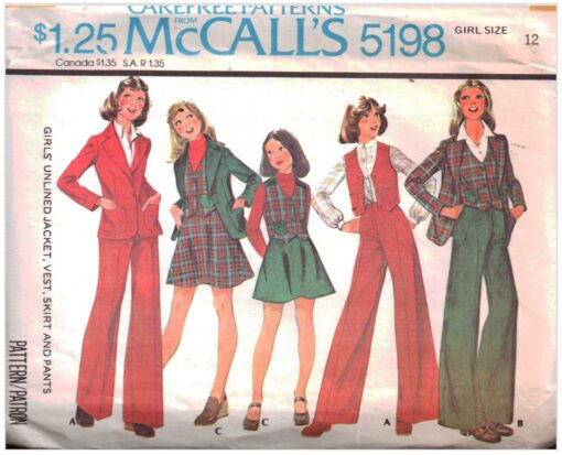 McCalls 5198
