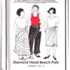 Park Bench Pattern Company 3 Diamond Head Beach Park
