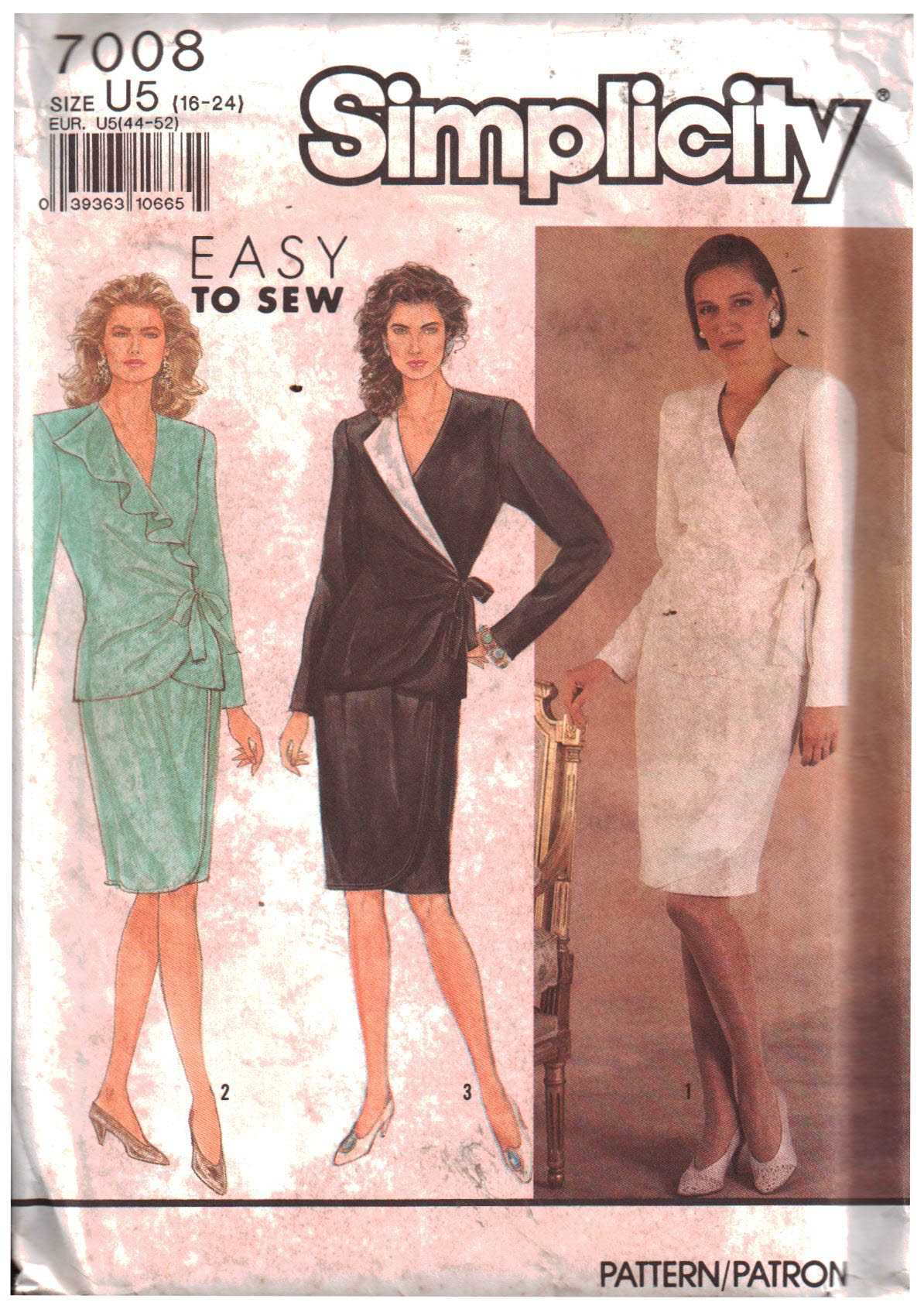 Simplicity 8058 Misses' Suit Separates, Cynthia Rowley Collection