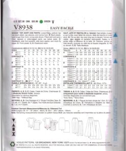 Vogue V8938 1
