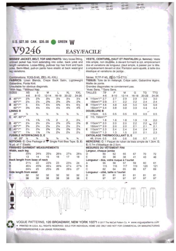 thumbnail image 2 of Vogue Patterns 9324 MEN'S SHORTS 2 of 10