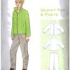 The Sewing Workshop Quincy Top & Pants