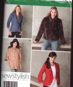 Simplicity 1698 Pattern Misses Woman S Knit Top Jacket Skirts 10