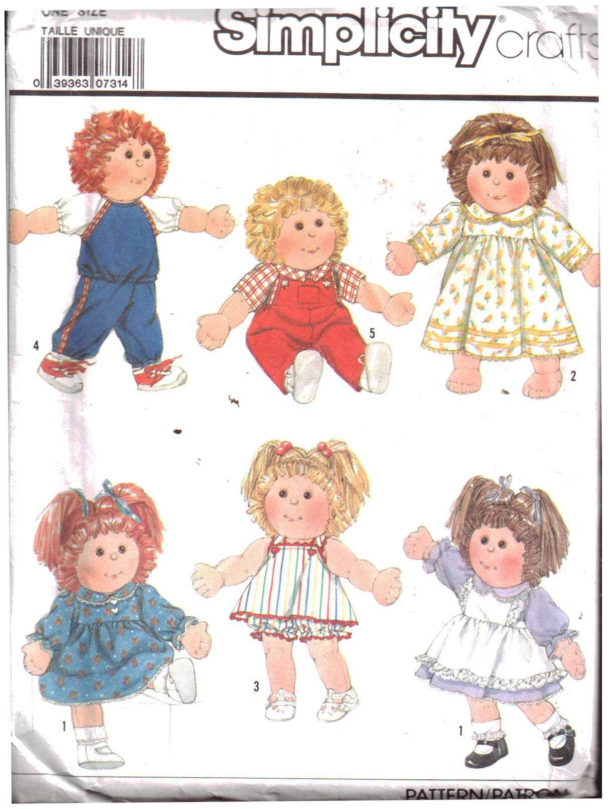 Simplicity 4005/0523 Sewing for Dummies Childs Costume Pattern