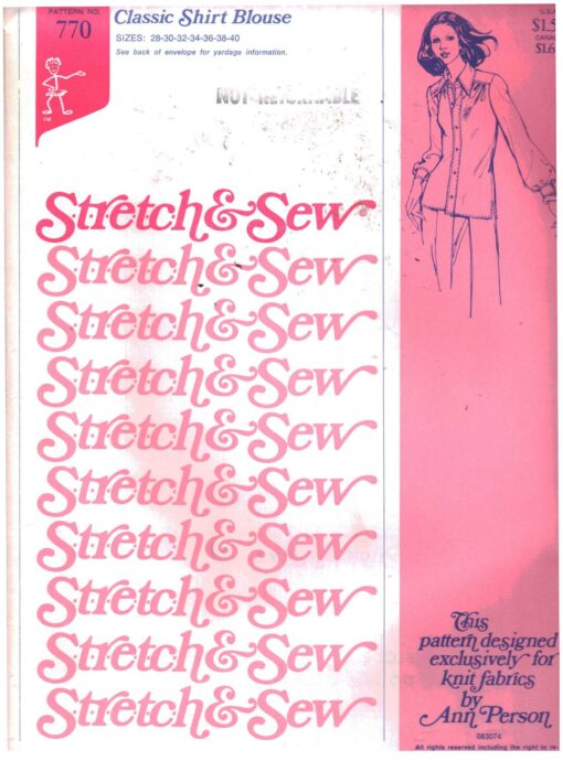 Stretch & Sew 770