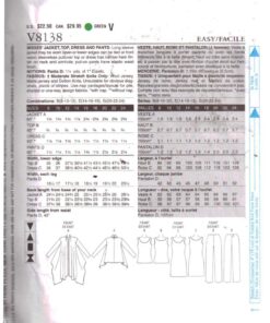 Vogue V8138 1