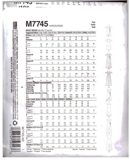McCall's M7745 1