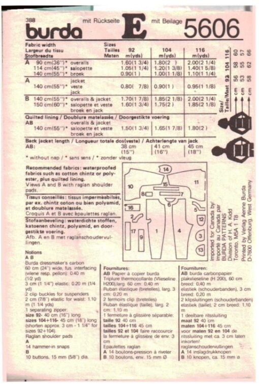 Burda 5606 1