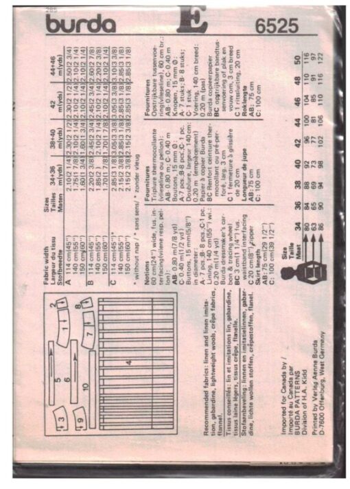 Burda 6525 1