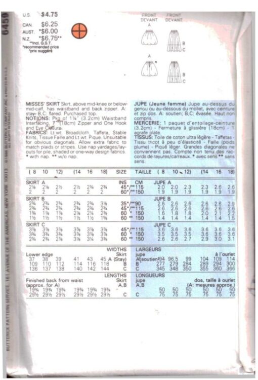 Butterick 6459 1