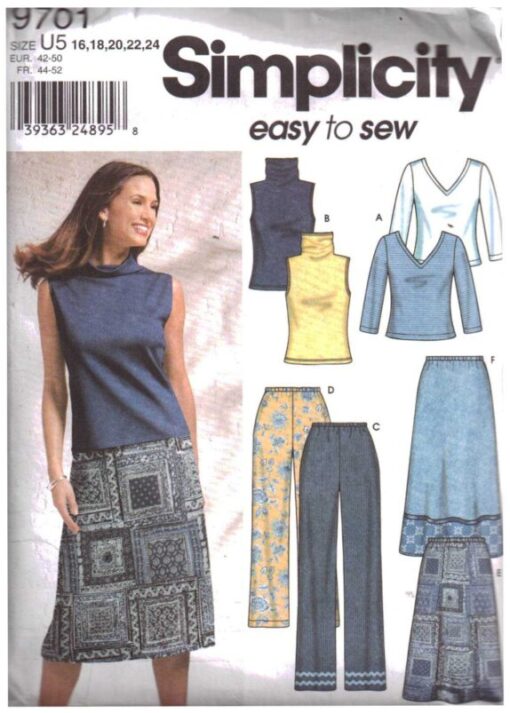Simplicity 9701