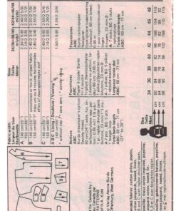 Alternative view of Burda 6418 Jacket Size: 8/10-20/40 Uncut Sewing Pattern