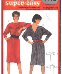 Burda 7118 Dress Size: 8-18 Uncut Sewing Pattern