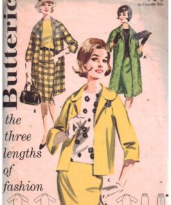 Butterick 2601 Coat, Skirt, Blouse Size: 12 Bust 32 Used Sewing Pattern