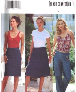 Butterick 3132 Skirt, Pants Size: 6-8-10 Uncut Sewing Pattern