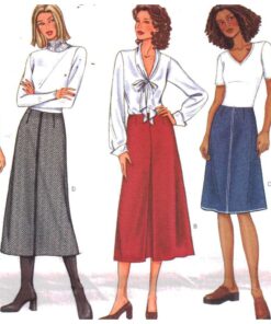 Butterick 3155 Skirts Size: 8-10-12 Uncut Sewing Pattern