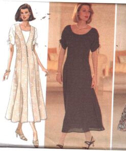 Butterick 3301 Vest, Dress Size: 14-16-18 Uncut Sewing Pattern