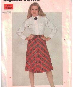 Butterick 3444 Skirt Size: 14 Uncut Sewing Pattern