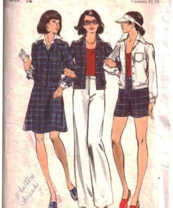 Butterick 3585 Jacket, Skirt, Pants, Shorts Size: 14 Used Sewing Pattern