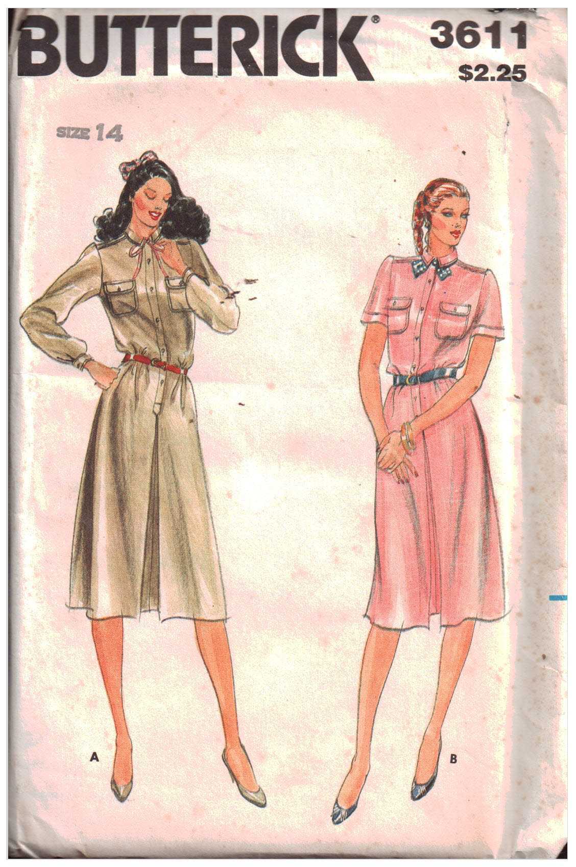 Butterick 3611 Dress Size: 14 Uncut Sewing Pattern