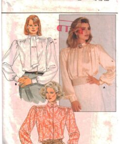 Butterick 3643 Blouse Size: 8-10-12 Uncut Sewing Pattern