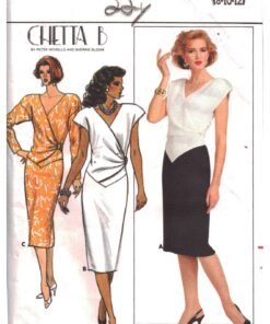 Butterick 3852 Dress Size: 8-10-12 Used Sewing Pattern