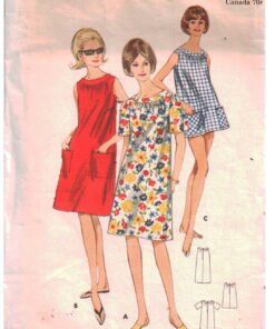 Butterick 4025 Dress Size: 10-12 Used Sewing Pattern