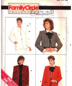 Butterick 4036 Jacket Size: 12-14-16 Uncut Sewing Pattern