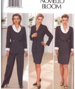 Butterick 4095 Suit - Jacket, Skirt, Pants Size: 6-8-10 Uncut Sewing Pattern