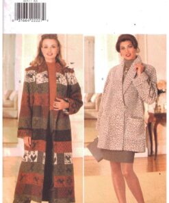 Butterick 4157 Coat Size: XS-S-M Uncut Sewing Pattern