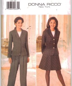 Butterick 4260 Suit - Jacket, Skirt, Pants Size: 6-8-10-12 Uncut Sewing Pattern