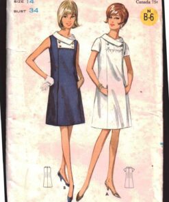 Butterick 4309 Dress Size: 14 Bust 34 Uncut Sewing Pattern