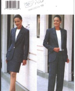 Butterick 4723 Suit - Jacket, Skirt, Pants Size: 12-14-16 Uncut Sewing Pattern