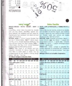 Alternative view of Butterick 4767 Suit - Jacket, Skirt, Pants Size: 12-14-16 Used Sewing Pattern