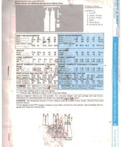 Alternative view of Butterick 4899 Jumpsuit Size: 8 Used Sewing Pattern