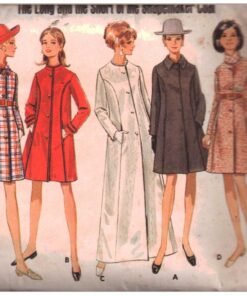 Butterick 5030 Coat in three lengths Size: 10 Bust 32.5 Used Sewing Pattern