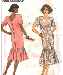 Butterick 5654 Dress Size: 14-16-18 Uncut Sewing Pattern