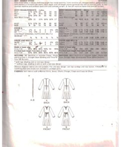 Alternative view of Butterick 5677 Dress Size: 12 Used Sewing Pattern