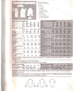 Alternative view of Butterick 5727 Top Size: 8 Uncut Sewing Pattern