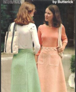 Butterick 5801 Skirt Size: 36-38 Used Sewing Pattern