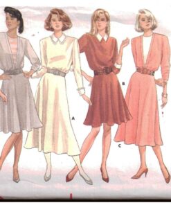 Butterick 5894 Dress Size: 6-8-10 Uncut Sewing Pattern