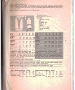 Alternative view of Butterick 6052 Dress Size 16 Used Sewing Pattern