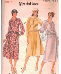 Butterick 6091 Dress Size: 14 Uncut Sewing Pattern