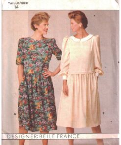 Butterick 6411 Dress Size: 14 Uncut Sewing Pattern