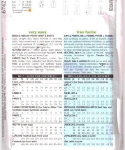 Alternative view of Butterick 6742 Skirt, Pants Size: 6-8-10 Uncut Sewing Pattern